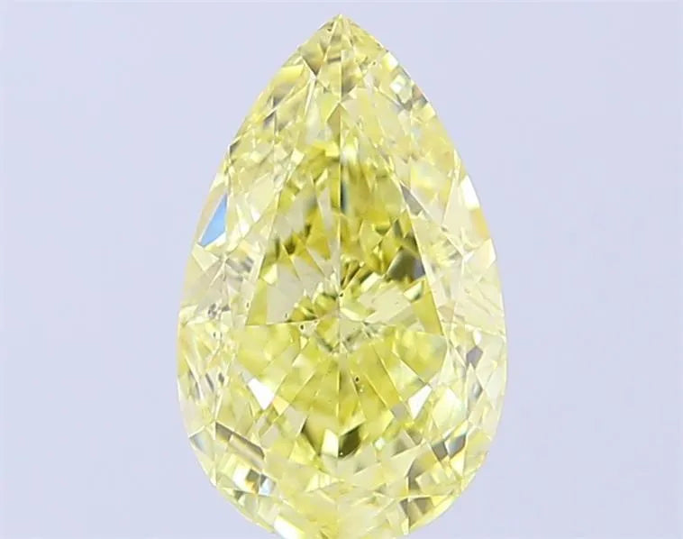 1.66ct Pear Lab Grown Diamond (Colour Fancy Yellow, Clarity VS2, IGI Certified)
