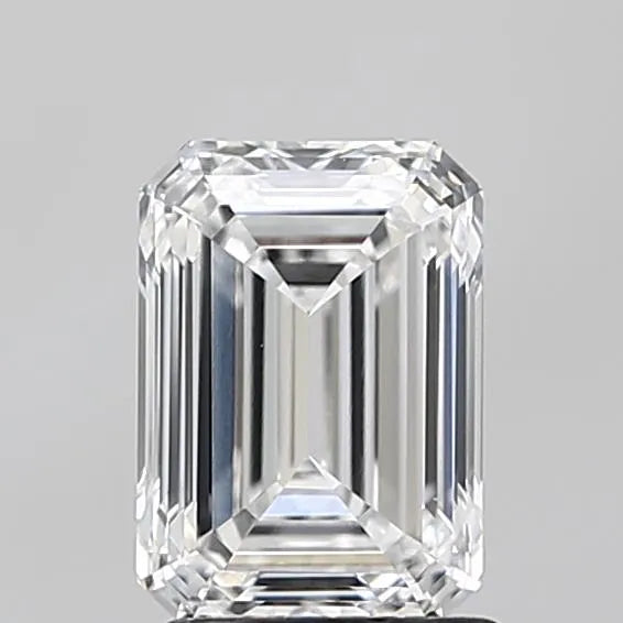 1.68ct Emerald Lab Grown Diamond (Colour D, Clarity VVS2, IGI Certified)