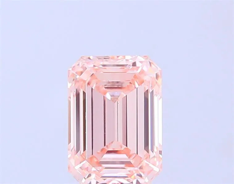 1.68ct Emerald Lab Grown Diamond (Colour Fancy Pink, Clarity VS1, IGI Certified)
