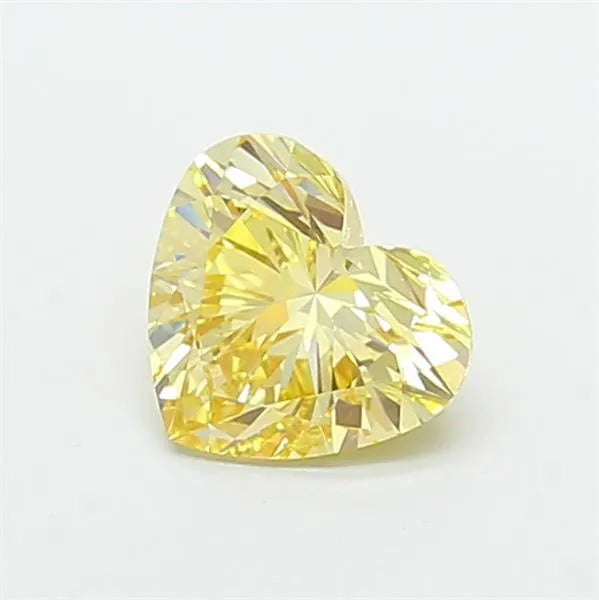 1.68ct Heart Lab Grown Diamond (Colour Fancy Yellow, Clarity VS1, IGI Certified)