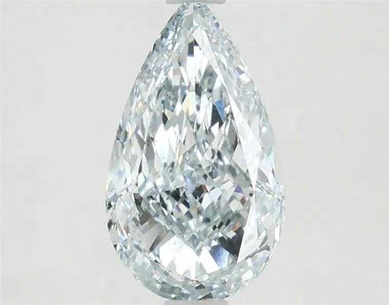 1.68ct Pear Lab Grown Diamond (Colour Fancy Blue Green, Clarity VS1, IGI Certified)