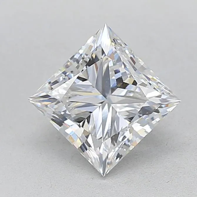1.69ct Princess Lab Grown Diamond (Colour E, Clarity VVS2, IGI Certified)
