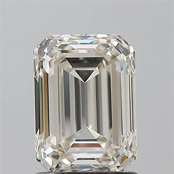 1.70ct Emerald Natural Diamond (Colour K, Clarity VVS2, GIA Certified)