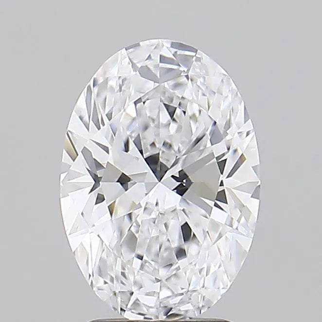 1.70ct Oval Lab Grown Diamond (Colour D, Clarity FL, IGI Certified)