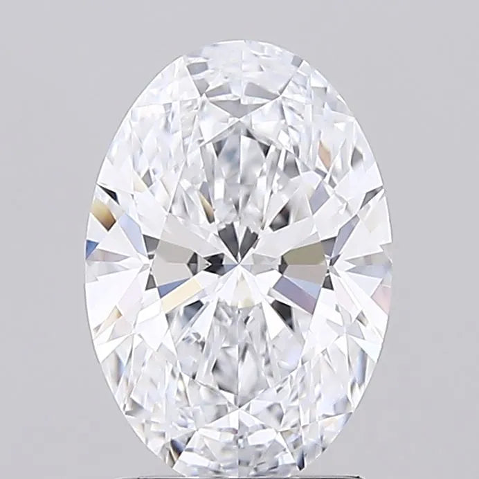 1.70ct Oval Lab Grown Diamond (Colour D, Clarity VVS2, IGI Certified)