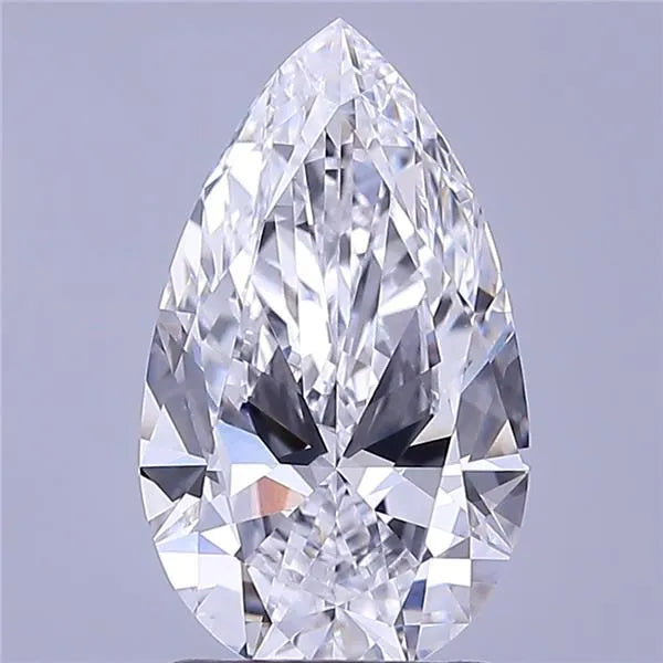 1.70ct Pear Lab Grown Diamond (Colour D, Clarity VVS2, IGI Certified)