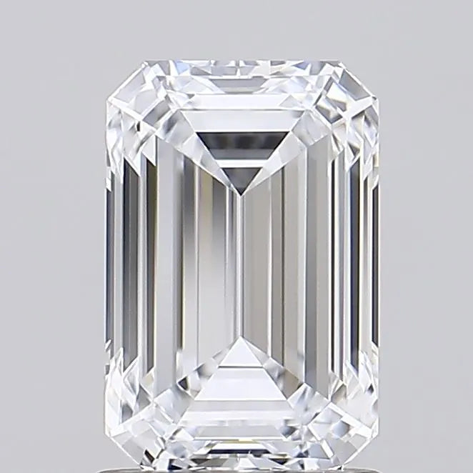 1.71ct Emerald Lab Grown Diamond (Colour D, Clarity IF, IGI Certified)