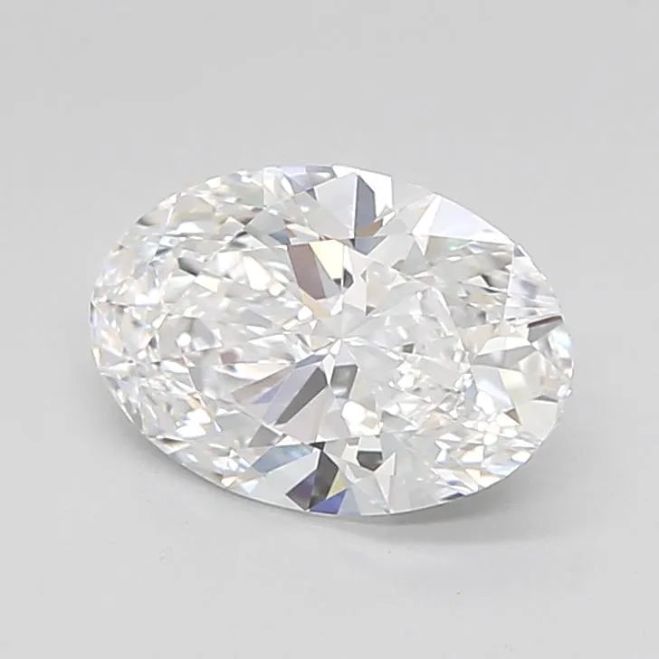 1.71ct Oval Lab Grown Diamond (Colour D, Clarity IF, Cut EX, IGI Certified)