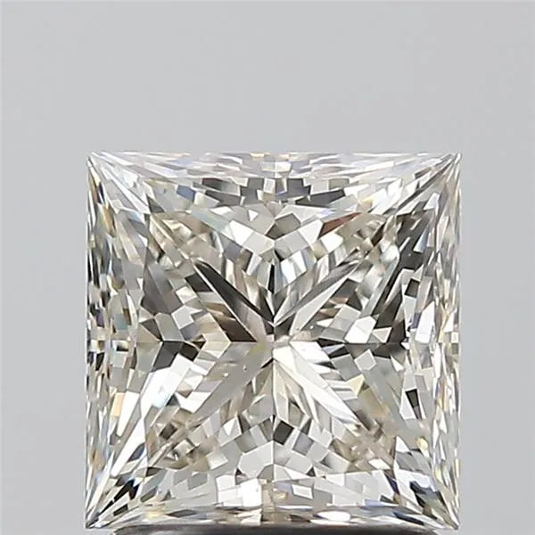 1.71ct Princess Natural Diamond (Colour I, Clarity VS2, HRD Certified)