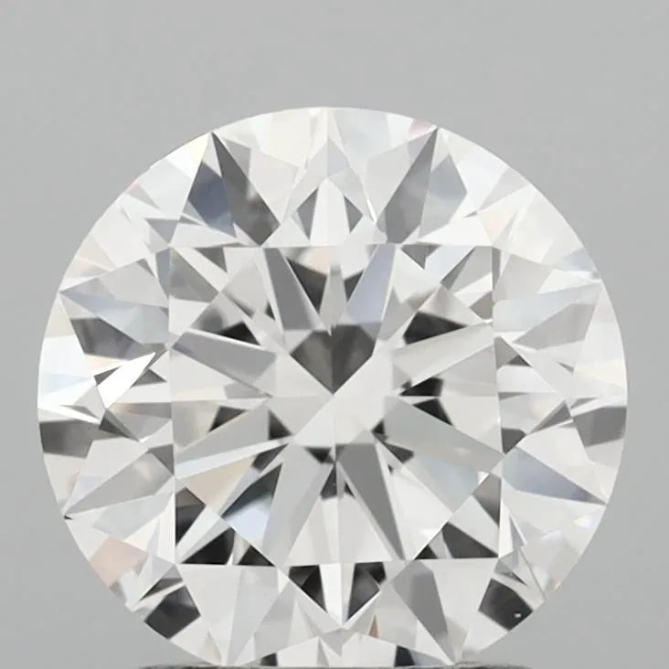 1.71ct Round Lab Grown Diamond (Colour E, Clarity VVS2, Cut ID, IGI Certified)