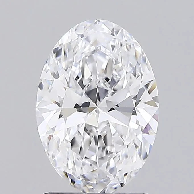 1.72ct Oval Lab Grown Diamond (Colour D, Clarity IF, IGI Certified)