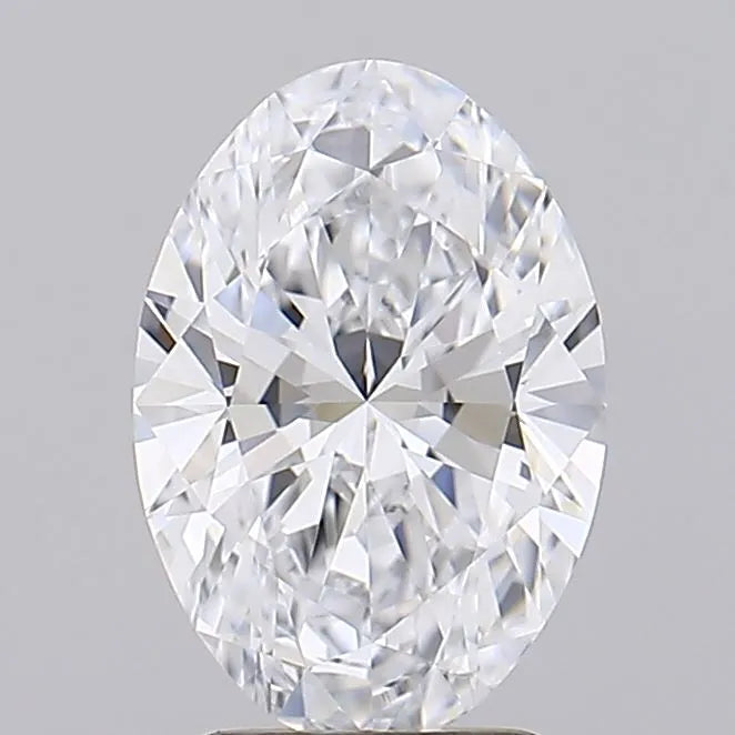 1.72ct Oval Lab Grown Diamond (Colour D, Clarity IF, IGI Certified)