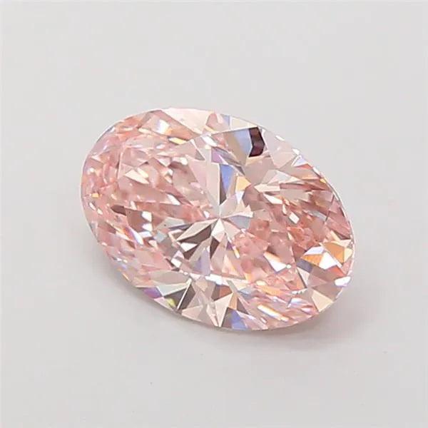 1.72ct Oval Lab Grown Diamond (Colour Fancy Pink, Clarity VS1, IGI Certified)