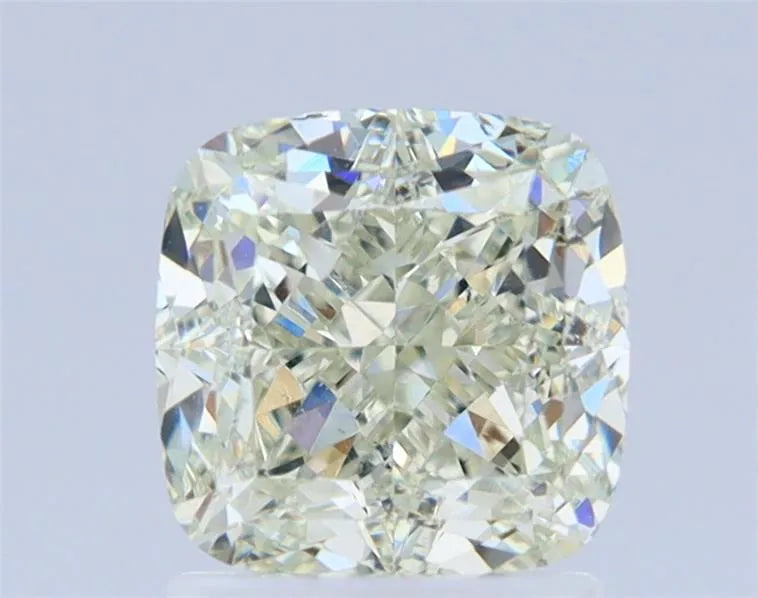 1.73ct Cushion brilliant Natural Diamond (Colour Fancy Light Yellow, Clarity VS2, GIA Certified)
