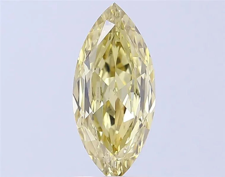 1.75ct Marquise Lab Grown Diamond (Colour Fancy Light Yellow, Clarity VVS2, IGI Certified)