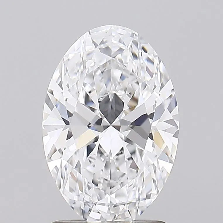 1.75ct Oval Lab Grown Diamond (Colour D, Clarity IF, IGI Certified)