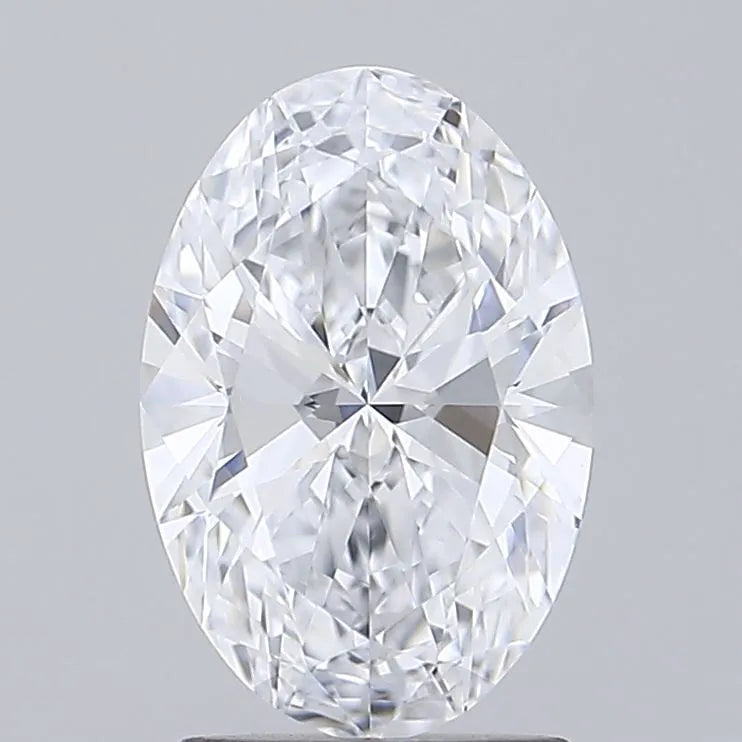1.75ct Oval Lab Grown Diamond (Colour D, Clarity IF, IGI Certified)