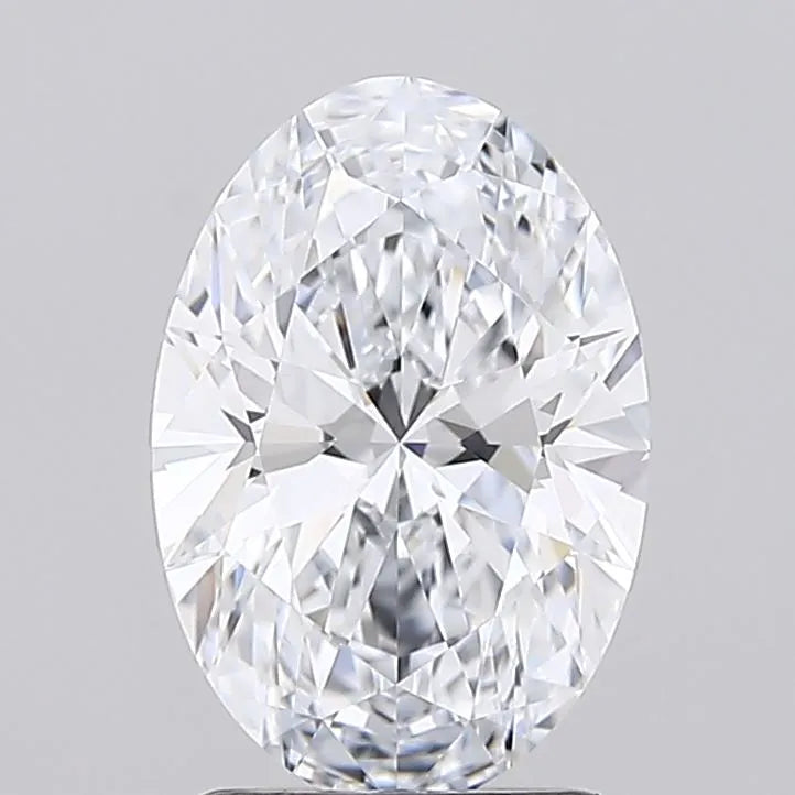 1.76ct Oval Lab Grown Diamond (Colour E, Clarity FL, Cut EX, GIA Certified)