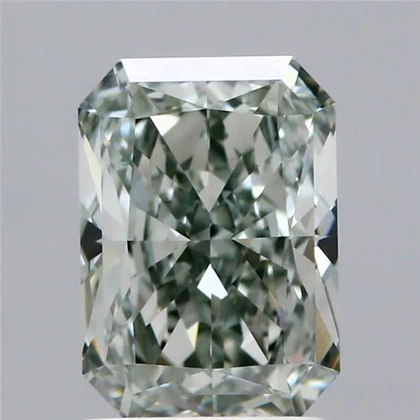 1.77ct Radiant Lab Grown Diamond (Colour Fancy Intense Green, Clarity VVS2, Cut VG, IGI Certified)