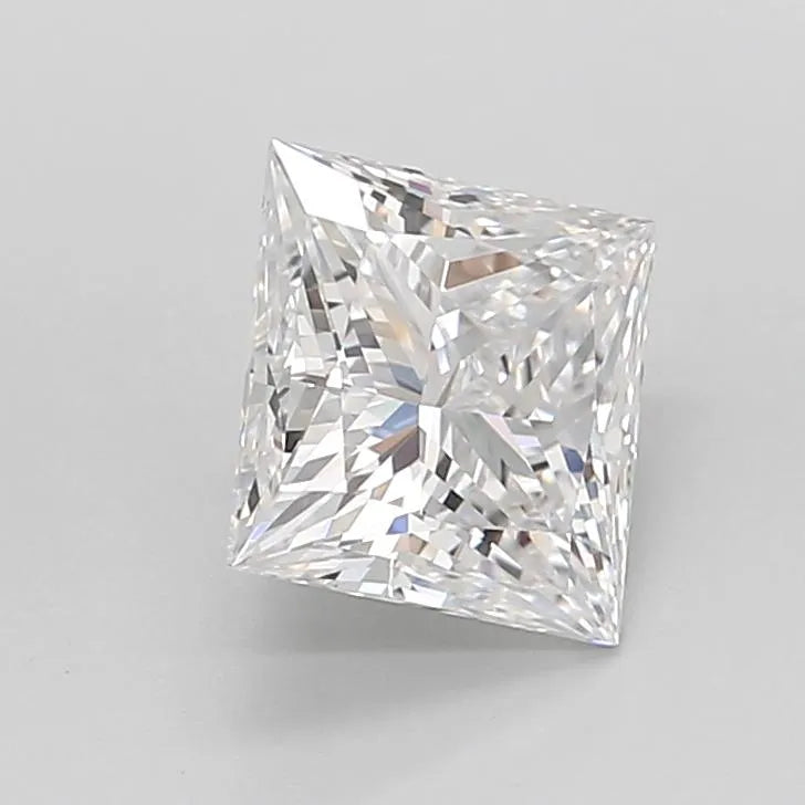 1.78ct Princess Lab Grown Diamond (Colour D, Clarity FL, Cut EX, IGI Certified)