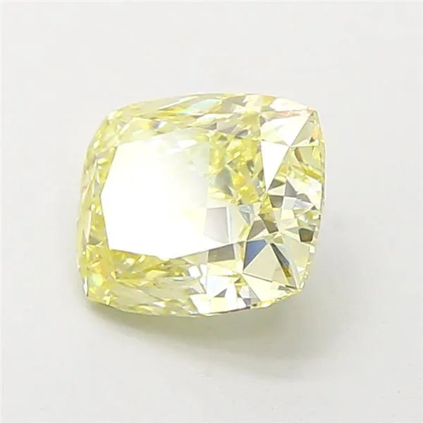 1.79ct Cushion modified Lab Grown Diamond (Colour Fancy Yellow, Clarity VS1, IGI Certified)