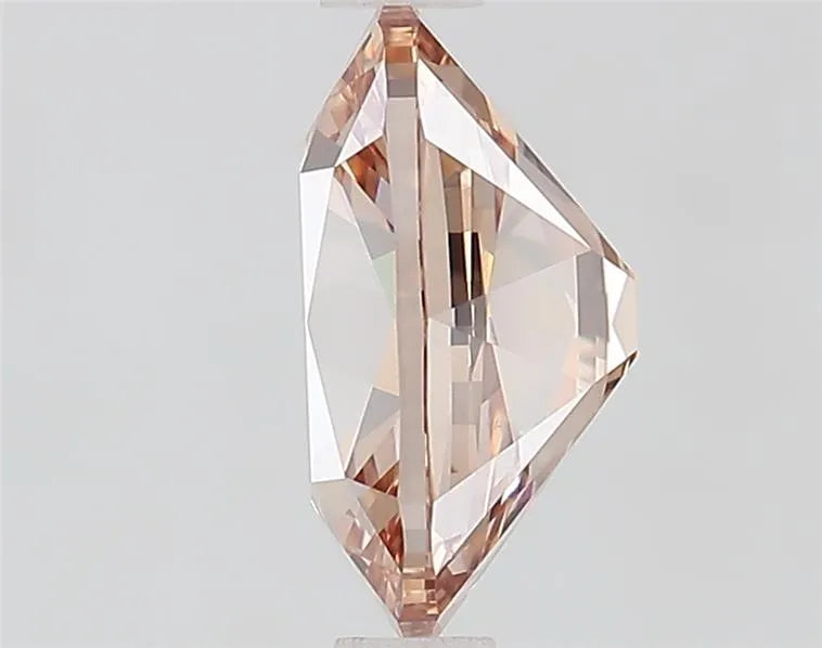 1.80ct Cushion brilliant Lab Grown Diamond (Colour Fancy Light Brown, Clarity VVS2, IGI Certified)