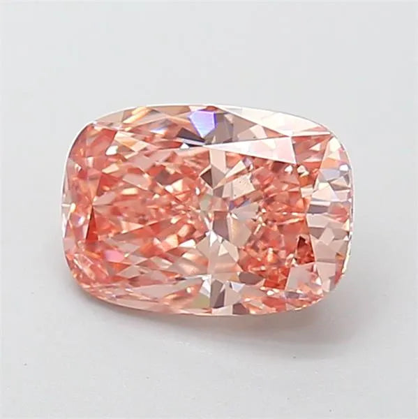 1.80ct Cushion modified Lab Grown Diamond (Colour Fancy Intense Brownish Pink, Clarity VS2, IGI Certified)