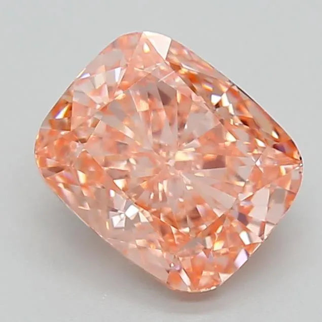 1.80ct Cushion modified Lab Grown Diamond (Colour Fancy Vivid Pink, Clarity VS2, IGI Certified)
