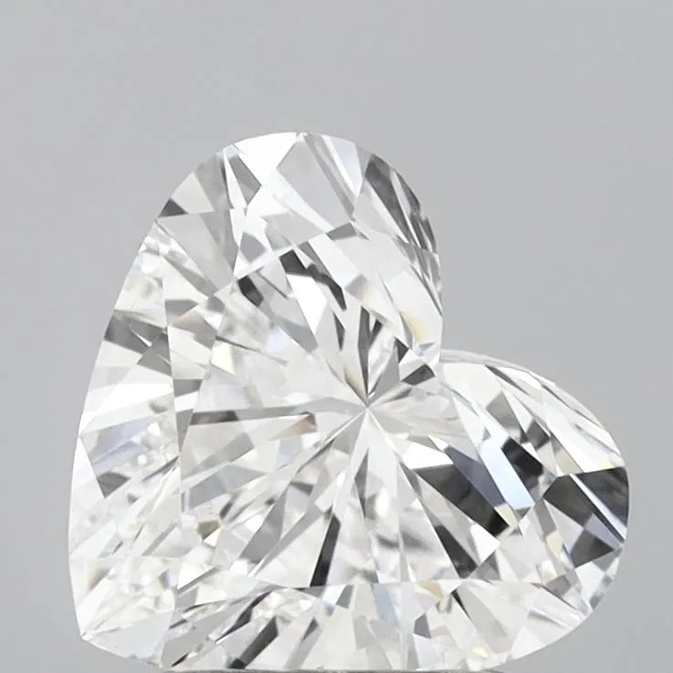 1.80ct Heart Lab Grown Diamond (Colour D, Clarity VS1, IGI Certified)