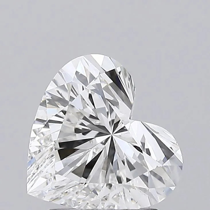 1.80ct Heart Lab Grown Diamond (Colour F, Clarity VS1, IGI Certified)