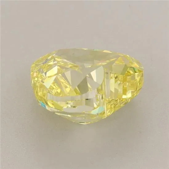 1.80ct Heart Lab Grown Diamond (Colour Fancy Vivid Yellow, Clarity VS1, IGI Certified)