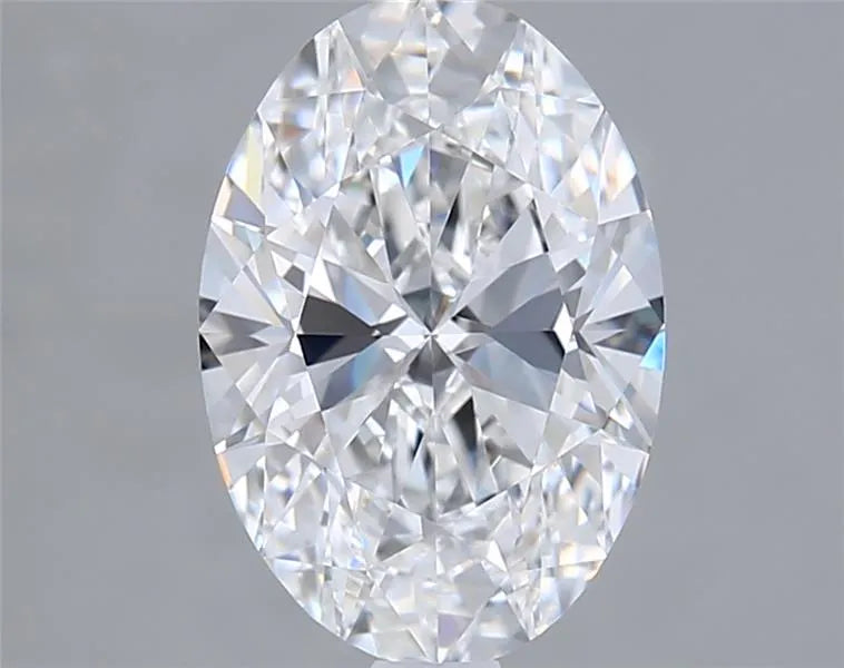 1.80ct Oval Lab Grown Diamond (Colour D, Clarity IF, IGI Certified)