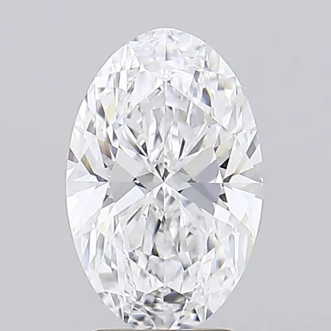 1.80ct Oval Lab Grown Diamond (Colour D, Clarity IF, IGI Certified)