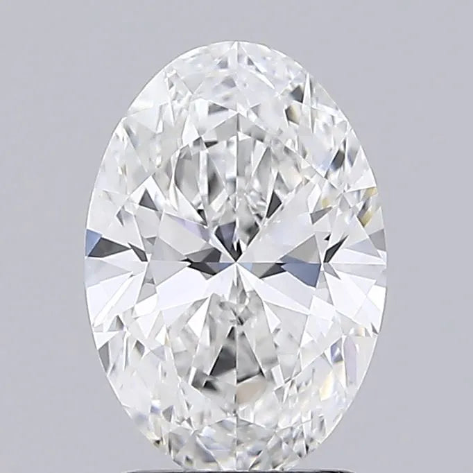 1.80ct Oval Lab Grown Diamond (Colour E, Clarity IF, IGI Certified)