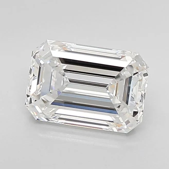 1.81ct Emerald Lab Grown Diamond (Colour D, Clarity IF, Cut EX, IGI Certified)
