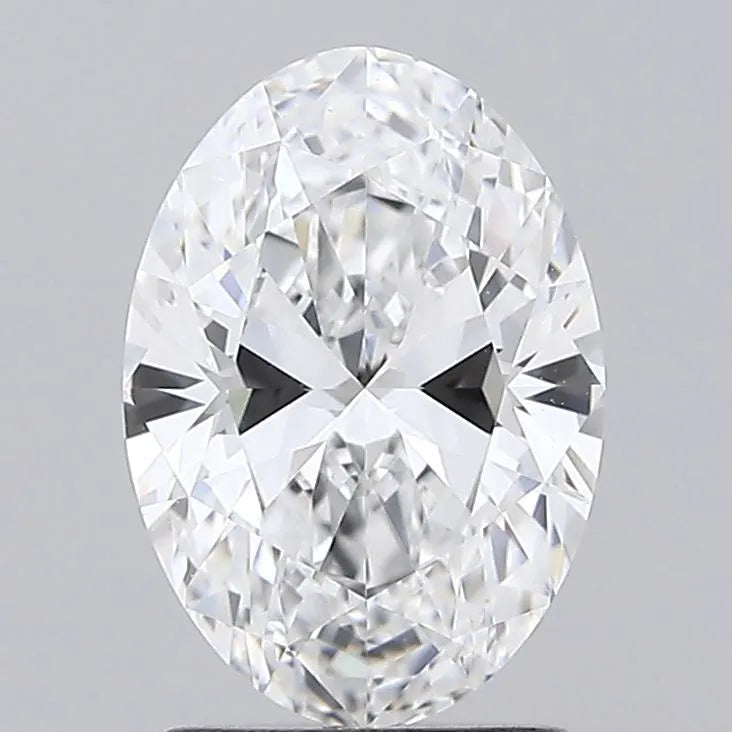 1.83ct Oval Lab Grown Diamond (Colour D, Clarity VVS1, IGI Certified)