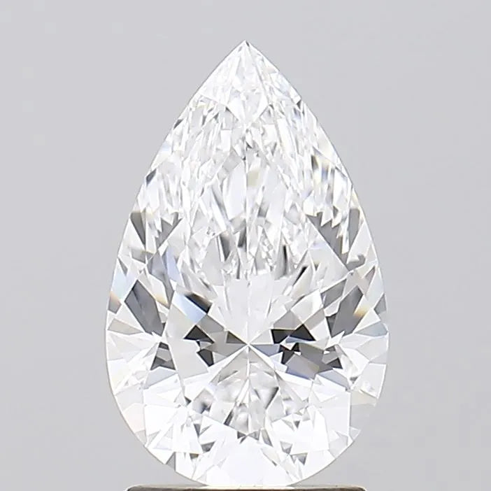 1.83ct Pear Lab Grown Diamond (Colour D, Clarity VVS2, IGI Certified)