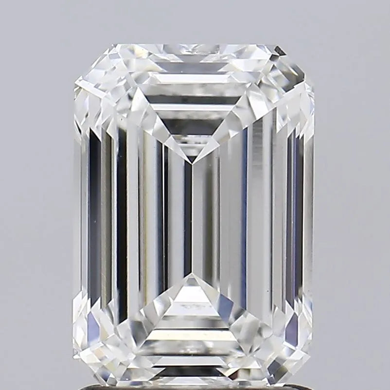 1.84ct Emerald Lab Grown Diamond (Colour F, Clarity VS1, IGI Certified)