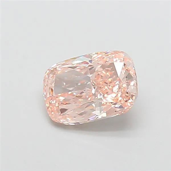 1.85ct Cushion modified Lab Grown Diamond (Colour Fancy Orangey Pink, Clarity VS1, IGI Certified)