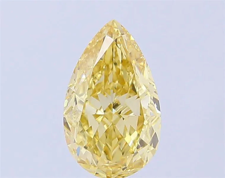 1.85ct Pear Lab Grown Diamond (Colour Fancy Yellow, Clarity VVS2, IGI Certified)