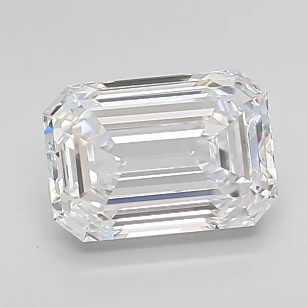 1.86ct Emerald Lab Grown Diamond (Colour E, Clarity VVS1, IGI Certified)