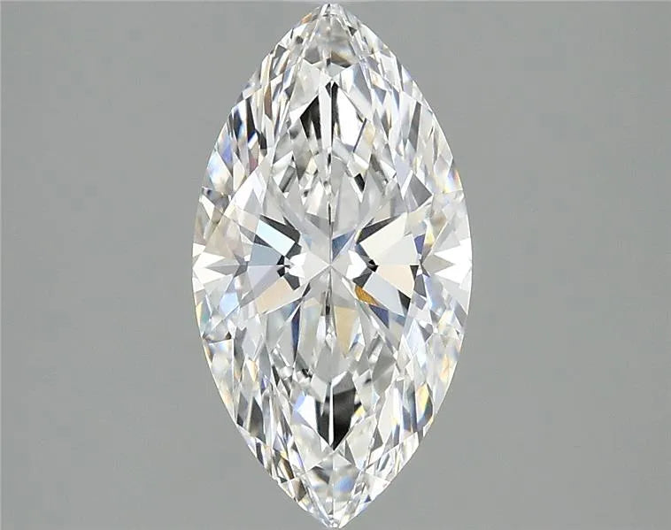 1.86ct Marquise Lab Grown Diamond (Colour E, Clarity IF, IGI Certified)