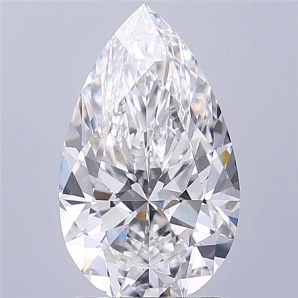 1.86ct Pear Lab Grown Diamond (Colour D, Clarity VVS2, IGI Certified)