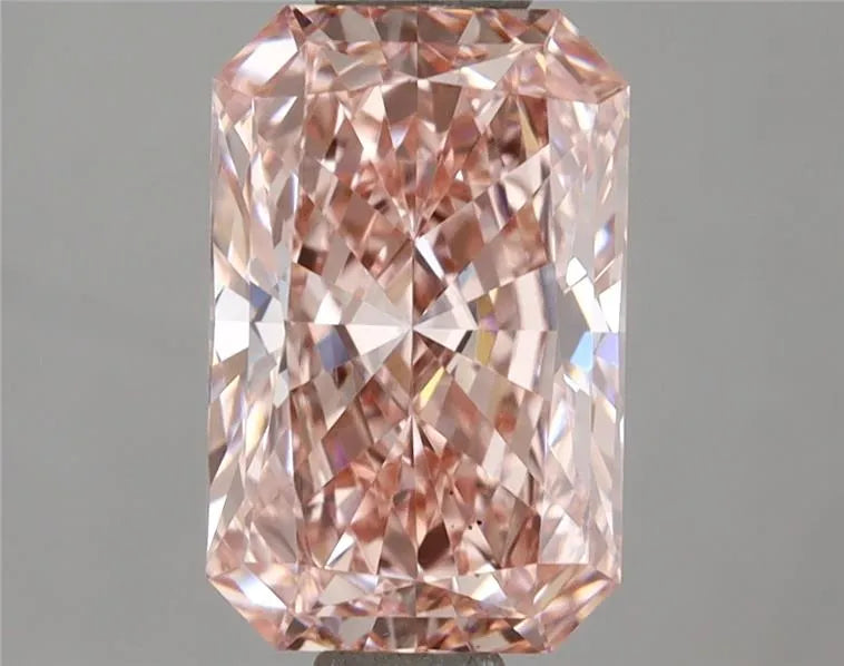 1.86ct Radiant Lab Grown Diamond (Colour Fancy Vivid Pink, Clarity VS1, IGI Certified)