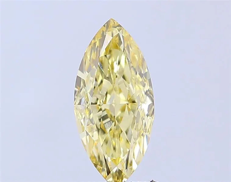 1.88ct Marquise Lab Grown Diamond (Colour Fancy Yellow, Clarity VVS2, IGI Certified)