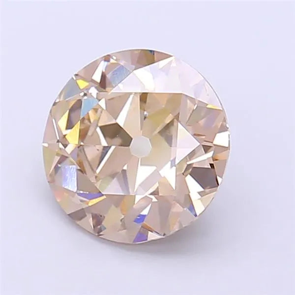 1.88ct Old european cut Lab Grown Diamond (Colour Fancy Light Brown, Clarity VS1, IGI Certified)