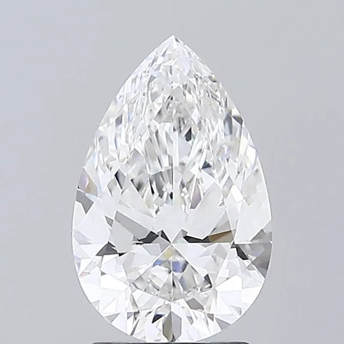 1.88ct Pear Lab Grown Diamond (Colour F, Clarity VVS2, IGI Certified)
