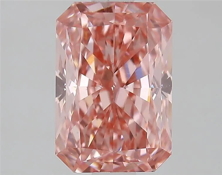 1.88ct Radiant Lab Grown Diamond (Colour Fancy Vivid Pink, Clarity VVS2, IGI Certified)