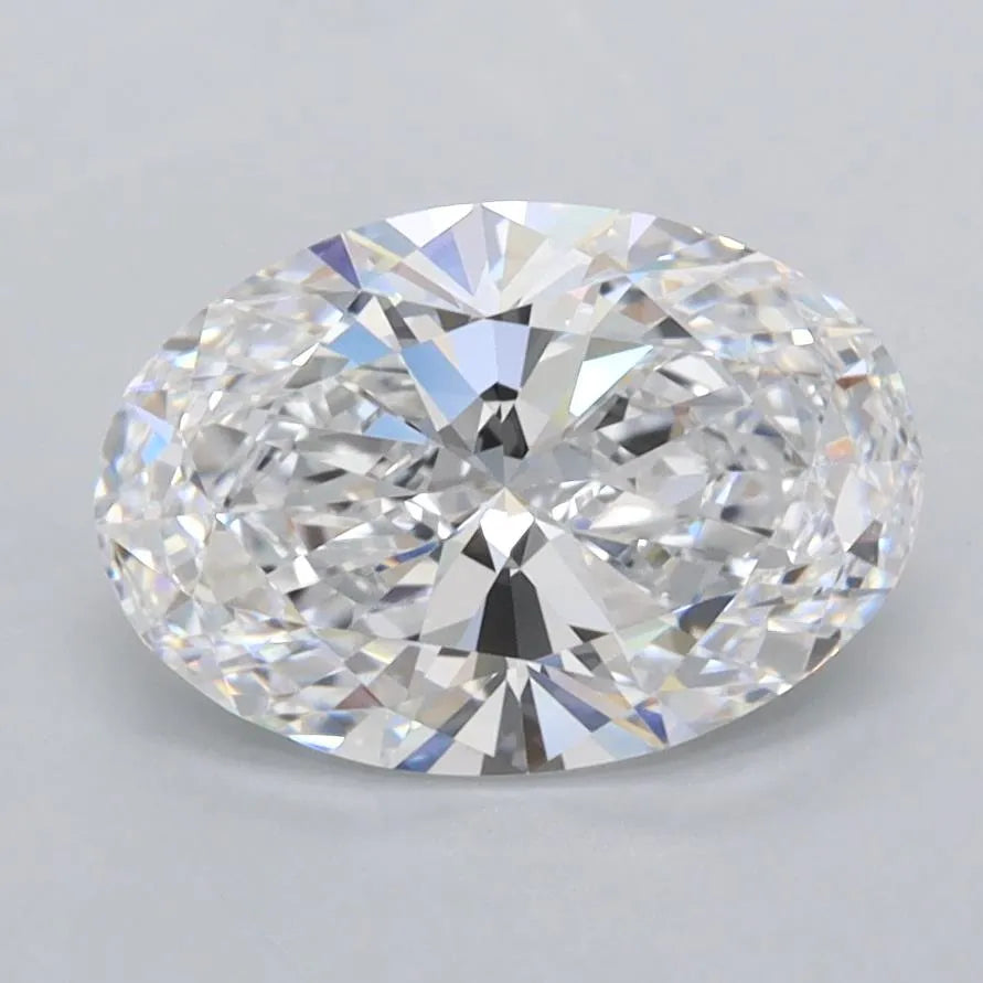 1.90ct Oval Lab Grown Diamond (Colour D, Clarity FL, IGI Certified)