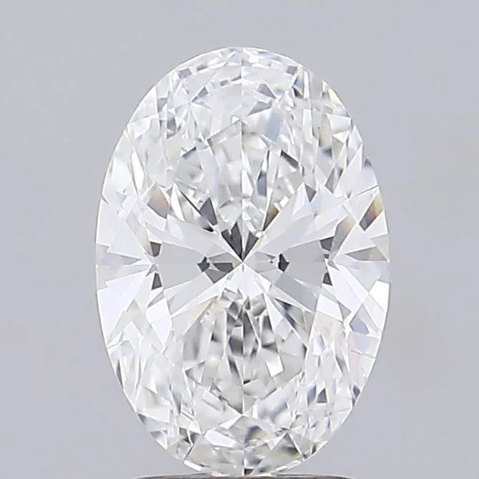 1.90ct Oval Lab Grown Diamond (Colour D, Clarity VS2, IGI Certified)